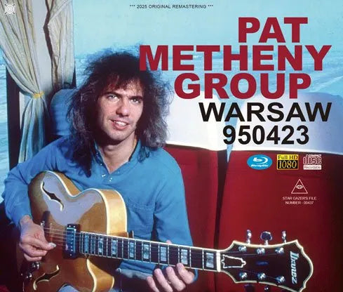 GRUPO PAT METHENY / VIVE EN VARSOVIA 950423 (2 CDR + 1 BDR)