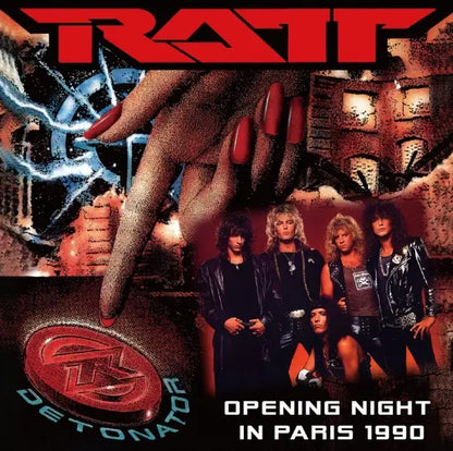 RATT / DETONATOR INAUGURAZIONE A PARIGI 1990 (1CDR)