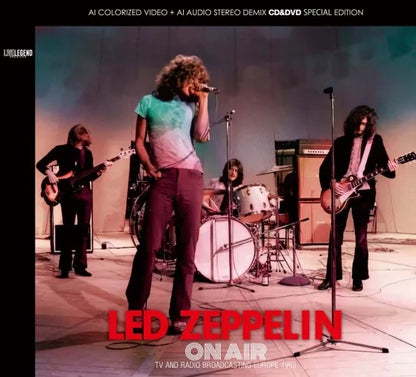 LED ZEPPELIN / ON AIR TV AND RADIO BROADCASTING EUROPE 1969  CD&DVD SPECIAL EDITION (1CD+1DVD)