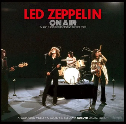 LED ZEPPELIN / ON AIR TV AND RADIO BROADCASTING EUROPE 1969  CD&DVD SPECIAL EDITION (1CD+1DVD)