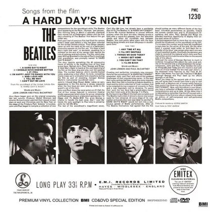 THE BEATLES / A HARD DAY'S NIGHT PREMIUM VINYL COLLECTION (1CD+1DVD)