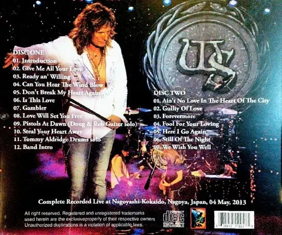 WHITESNAKE / LA ÚLTIMA MORDEDURA DE SERPIENTE DE NAGOYA (2CDR)