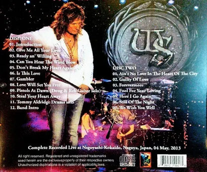 WHITESNAKE / LA ÚLTIMA MORDEDURA DE SERPIENTE DE NAGOYA (2CDR)