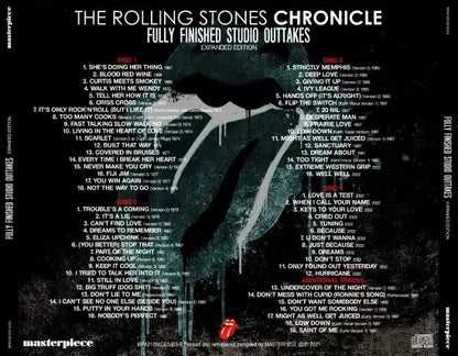 The Rolling Stones / CHRONICLE FULLY FINISHED STUDIO OUTTAKES REVISED AND REMASTERED EXPANDED EDITION 4CD