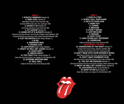 THE ROLLING STONES / CHRONICLE FULLY FINISHED STUDIO OUTTAKES EXPANDED NEW EDITION (4CD)