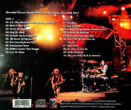 NIGHT RANGER / SOMEWHERE IN OSAKA (2CDR)