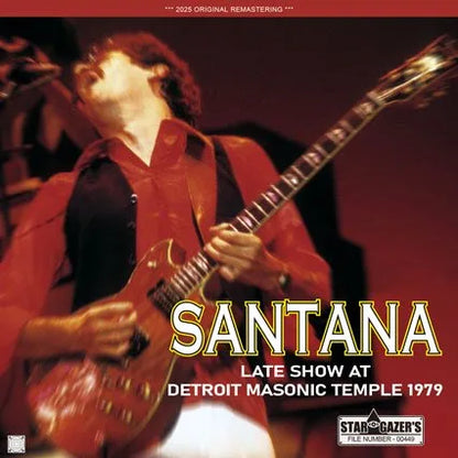 SANTANA / LATE SHOW AL TEMPIO MASSONICO DI DETROIT 1979 (2CDR)