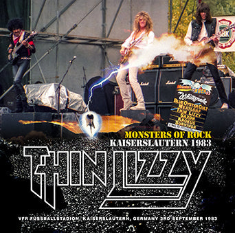 THIN LIZZY / MONSTERS OF ROCK KAISERSLAUTERN 1983 (1CDR)