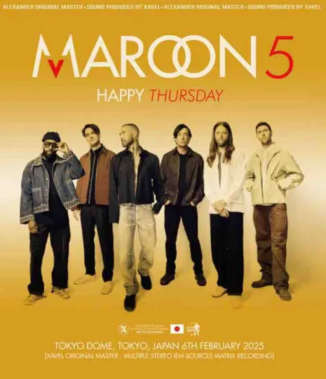 MAROON 5 / Feliz Jueves 2025 Tokio 1.ª noche (1 hab. + 1 DVD)