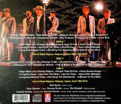 BOB DYLAN / COMPLETE NAGOYA 2014 (4CDR)