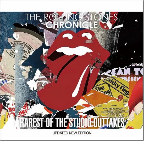THE ROLLING STONES / CHRONICLE RAREST OF THE STUDIO OUTTAKES UPDATED NEW EDITION 2024 (2CD)