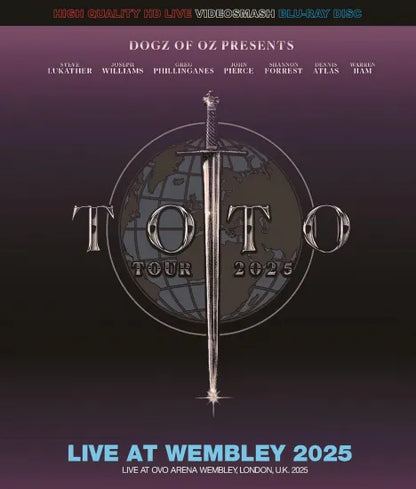 TOTO / LIVE AT WEMBLEY 2025 (1BDR)