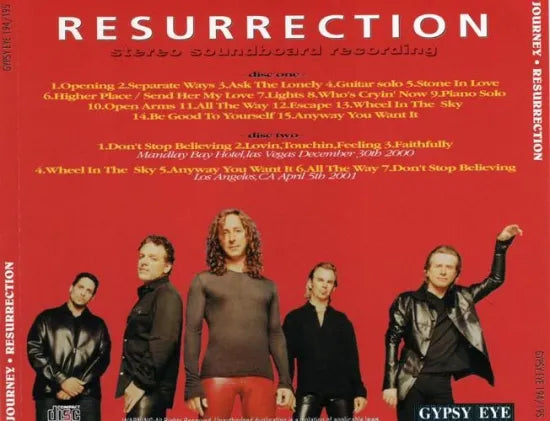 JOURNEY / RESURRECTION SOUNDBOARD (2CD)