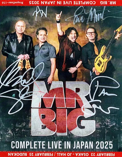 MR. BIG / PRESENTACIÓN COMPLETA EN JAPÓN 2025 (4 CD)