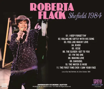 ROBERTA FLACK / SHEFIELD 1984 (1CDR)