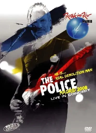 THE POLICE / He Is… Real Demolition Man Madrid 2008 (1DVDR)