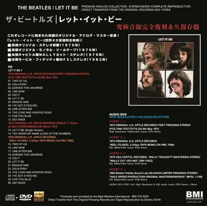 THE BEATLES / LET IT BE PREMIUM VINYL COLLECTION (1CD+1DVD)