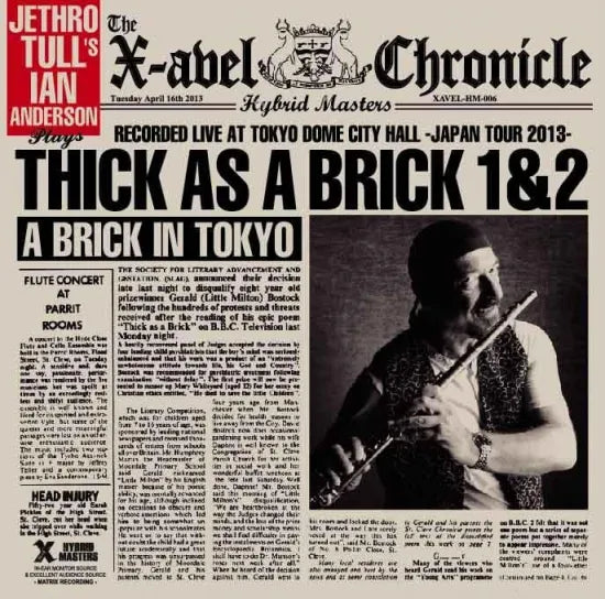 Jethro Tull’s Ian Anderson / A Brick In Tokyo (2CDR)