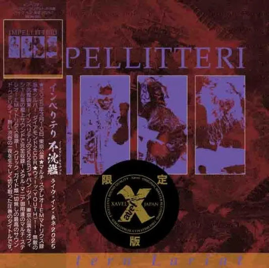 IMPELLITTERI / EASTERN LARIAT Live in Tokyo 2025 Edición definitiva limitada (2 CDR + DVDR o BDR)