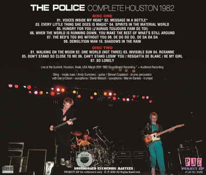 THE POLICE / COMPLETE HOUSTON 1982 (2CDR)