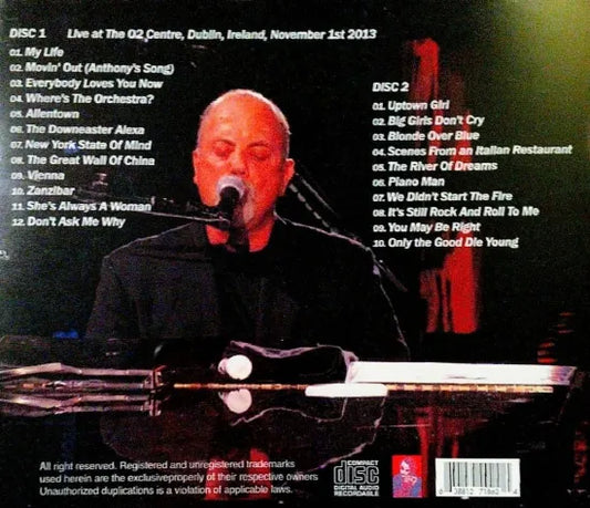 BILLY JOEL / Billy The Shot (2CDR)