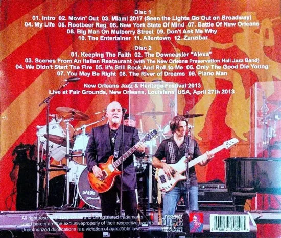 Billy Joel / New Orleans Jazz and Heritage Festival 2013 (2CDR)
