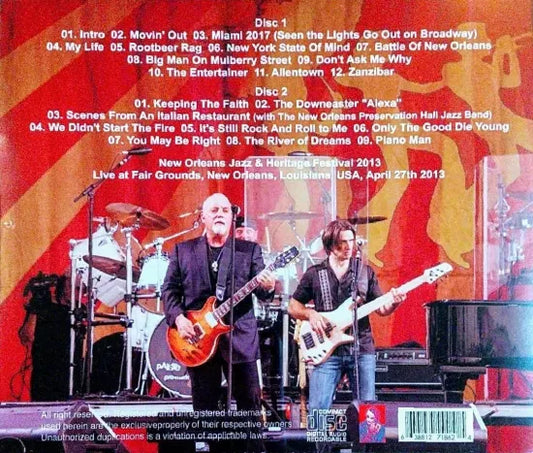 Billy Joel / New Orleans Jazz and Heritage Festival 2013 (2CDR)