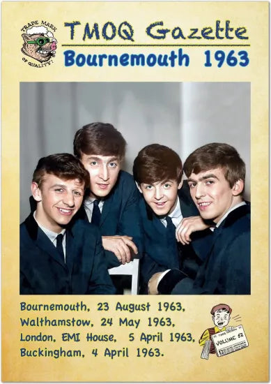 THE BEATLES / Bournemouth 1963 (2CD HMC BOOKLET)