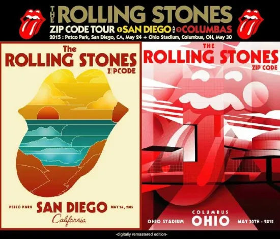 The Rolling Stones / ZIP CODE TOUR San Diego & Columbus (4CDR)
