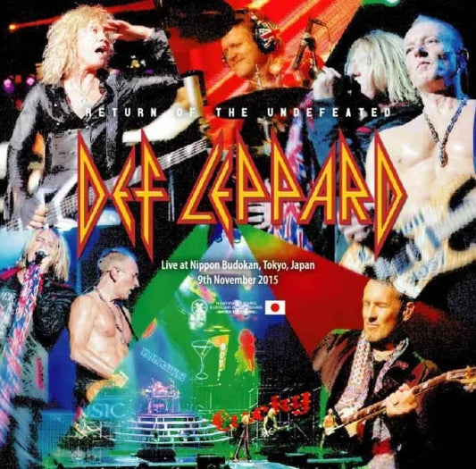 Def Leppard / Return of the Undefeated Live in Tokyo 2015 (2CDR+1DVDR)