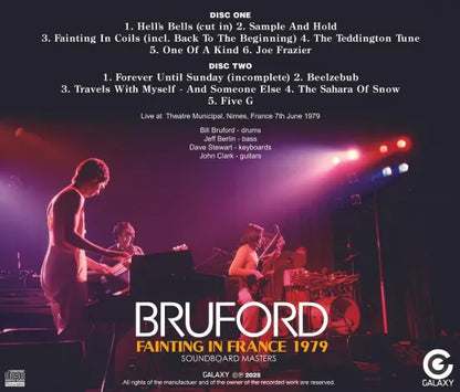 BRUFORD / FAINTING IN FRANCE 1979 (2CDR)