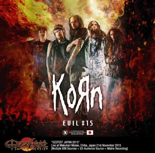 KORN / Evil #15 OZZFEST JAPAN 2015 (1CDR)