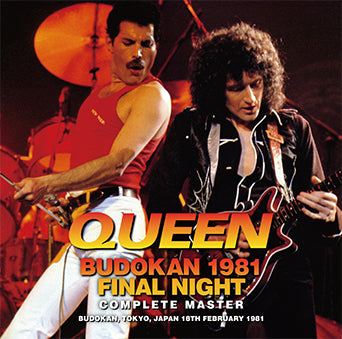 QUEEN / BUDOKAN 1981 FINAL NIGHT COMPLETE MASTER (2CD)