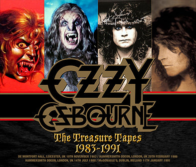 OZZY OSBOURNE / THE TREASURE TAPES 1983-1991 (4CDR)