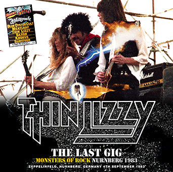 THIN LIZZY / THE LAST GIG MONSTERS OF ROCK NURNBERG 1983 (1CDR)