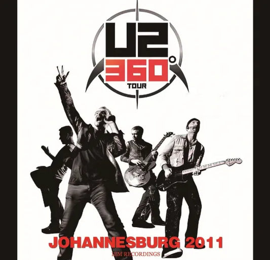 U2 / JOHANNESBURG 2011 SOUTH AFRICA 360° TOUR 2011 IEM RECORDINGS (2CDR)