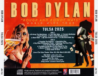BOB DYLAN / TULSA 2025 (2CDR)