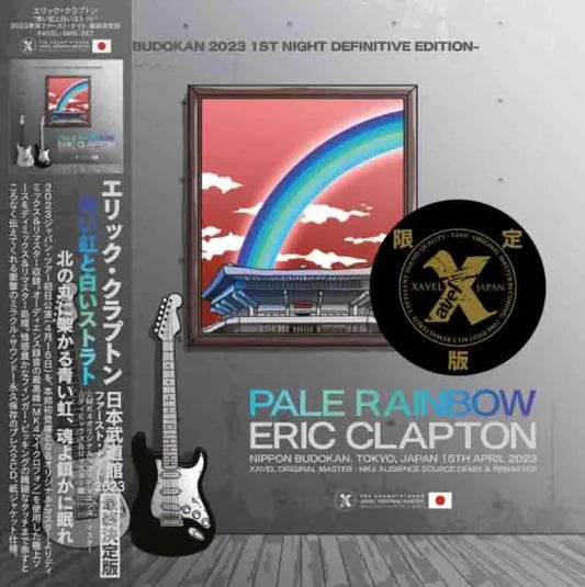 ERIC CLAPTON / PALE RAINBOW 2023 Budokan 1ST NIGHT Limited Set (2 CD en papel con BDR adicional)