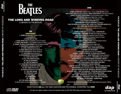 THE BEATLES / THE LONG AND WINDING ROAD A HISTORY OF THE BEATLES (1CD+1DVD)