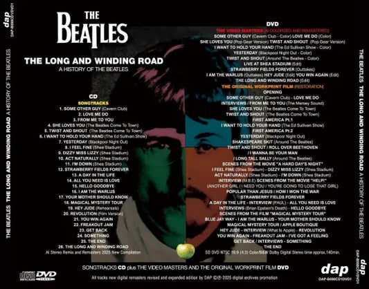THE BEATLES / THE LONG AND WINDING ROAD A HISTORY OF THE BEATLES (1CD+1DVD)