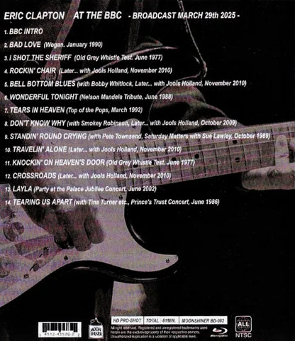 ERIC CLAPTON / AT THE BBC BROADCAST MARCH 29th 2025 HD PRO-SHOT (1BDR)
