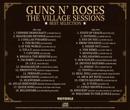 GUNS N' ROSES / THE VILLAGE SESSIONS  BEST SELECTION (2CD)