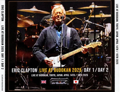 ERIC CLAPTON / EN DIRECTO EN BUDOKAN 2025 DÍA 1 / DÍA 2 (4CDR)