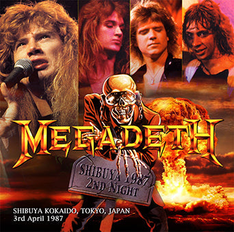 MEGADETH / SHIBUYA 1987 SEGUNDA NOCHE (1CDR)