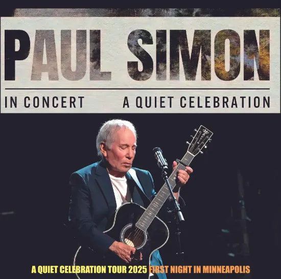 PAUL SIMON / A QUIET CELEBRATION TOUR 2025 PRIMERA NOCHE EN MINNEAPOLIS (2CDR)