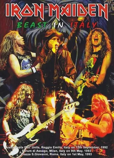 IRON MAIDEN / BEAST IN ITALY (2DVDR)