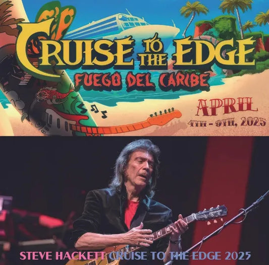 STEVE HACKETT / CROCIERA VERSO IL LIMITE 2025 (1CDR)