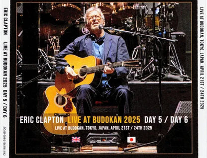 ERIC CLAPTON / LIVE AT BUDOKAN 2025 DAY 5 / DAY 6 (4CDR)