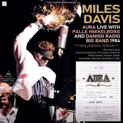 MILES DAVIS / AURA LIVE PALLE MIKKELBORG & DANISH RADIO BIG BAND 1984 / 2025 UPGRADE (2CDR)