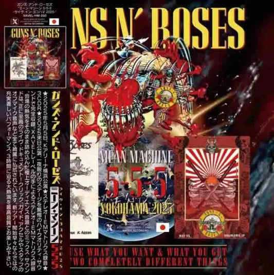 GUNS N' ROSES / Mean Machine 5-5-5 Live in Yokohama 2025 (3CDR)